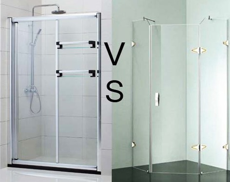 浴室淋浴門怎麼選擇？哪種好？無框好還是有框好? 淋浴門推薦!