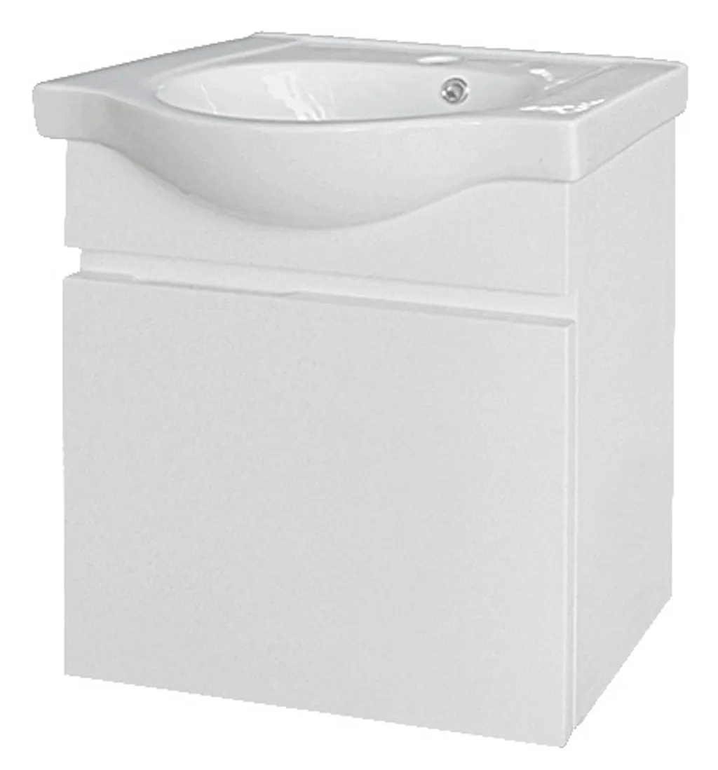 PV0445-45E 艾莉大肚盆烤漆發泡櫃(43cm)