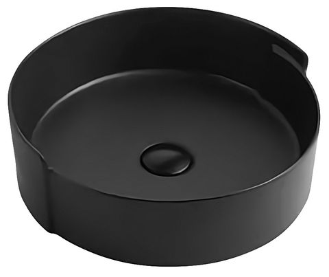AB02-A42B 圓黑陶瓷面盆(43cm)