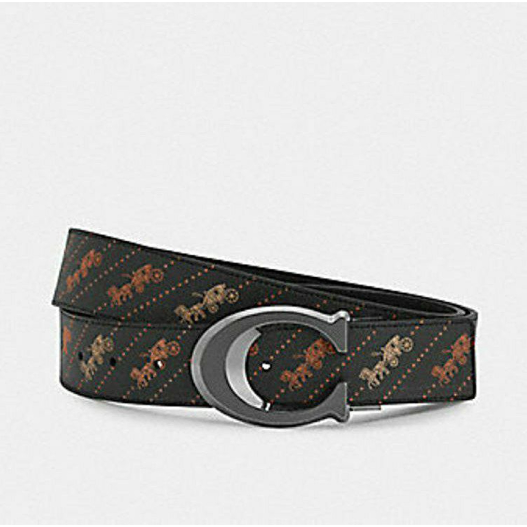 Signature Buckle Cut To Size Reversible Belt, 38 Mm