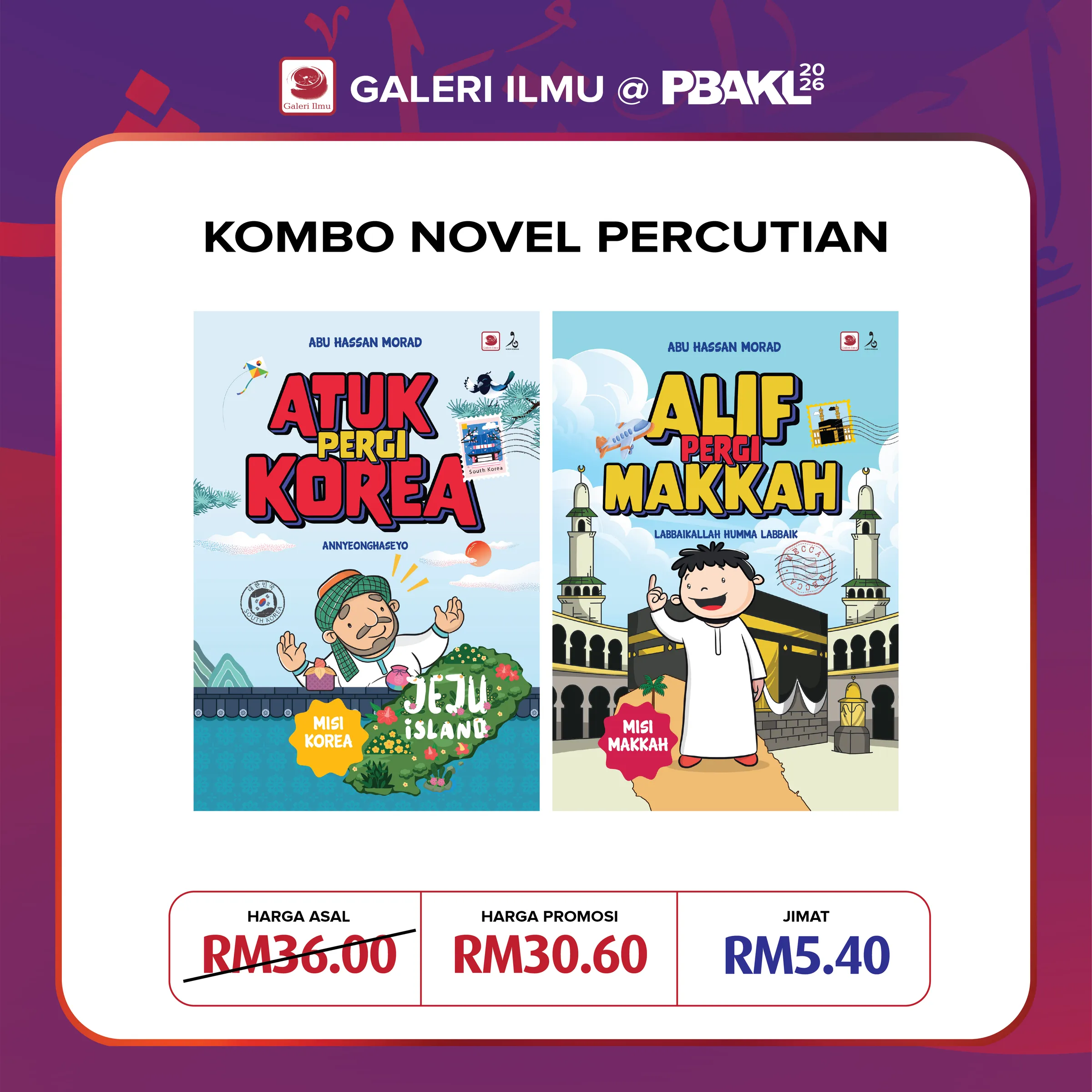 KOMBO NOVEL PERCUTIAN ✅
