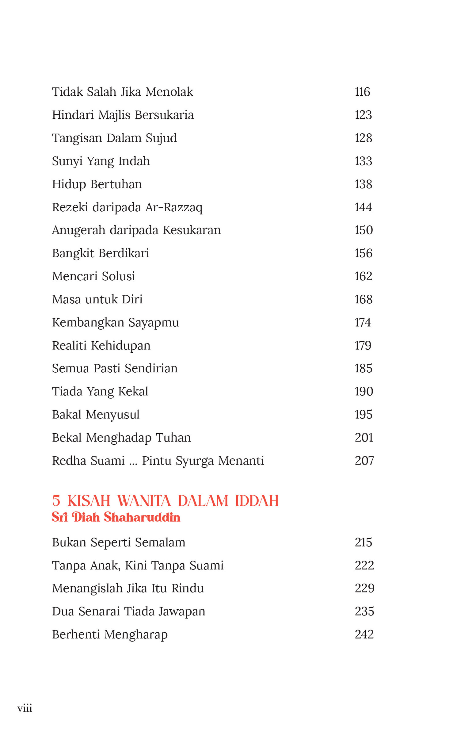 FA tenang dalam dakapan iddah 1-8