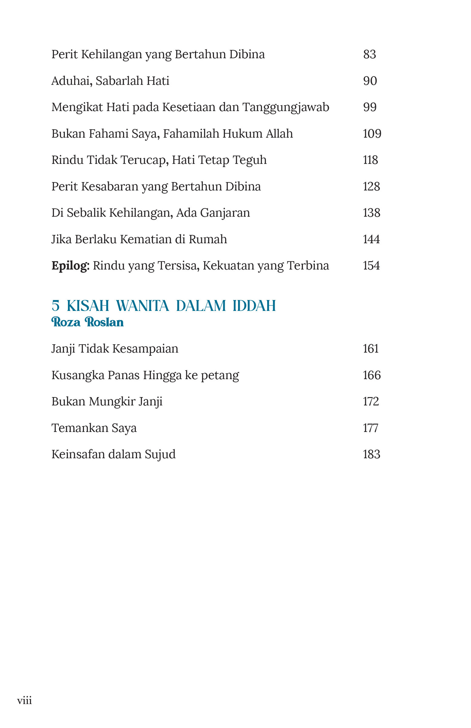 FA tenang dalam dakapan iddah 2-8