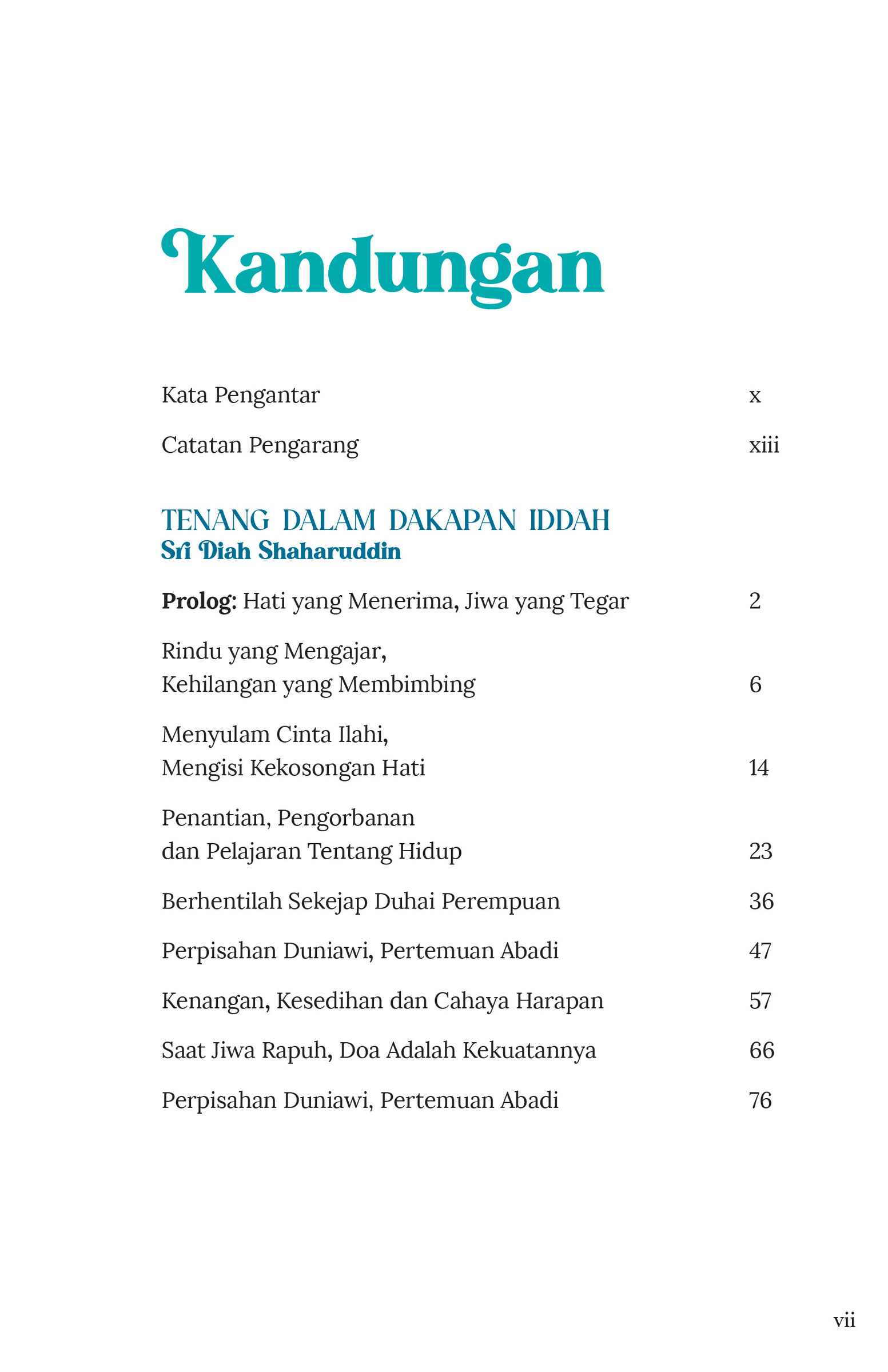 FA tenang dalam dakapan iddah 2-7