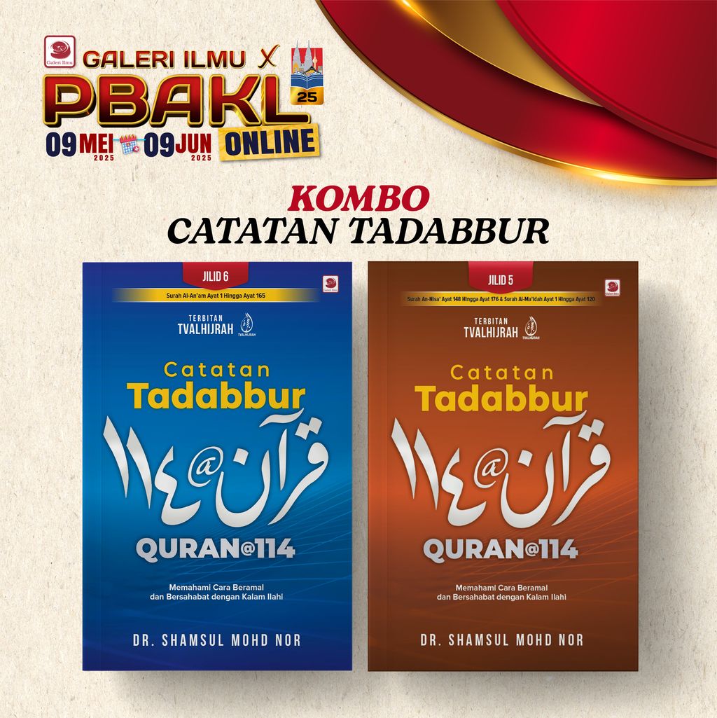 ╰┈➤ KOMBO CATATAN TADABBUR JILID