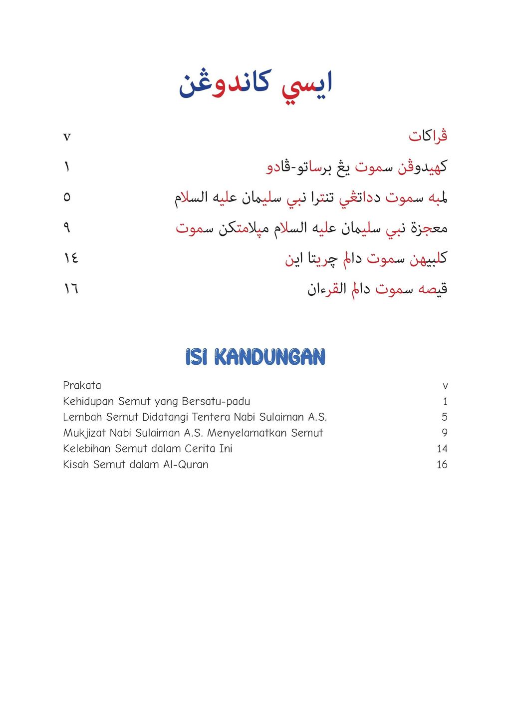 Semut dan Nabi Sulaiman-4