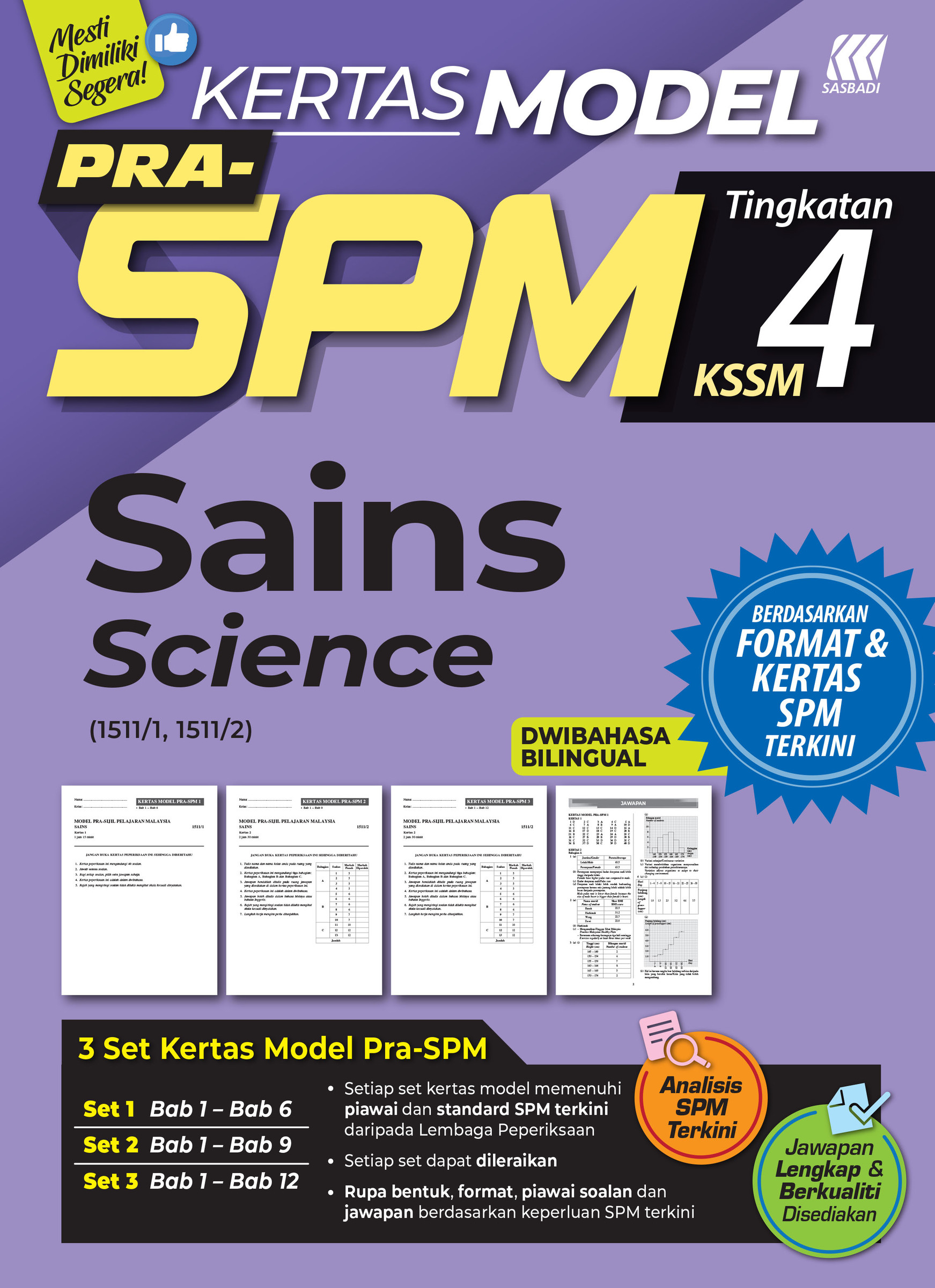 kertas model pra spm ting 4 sains