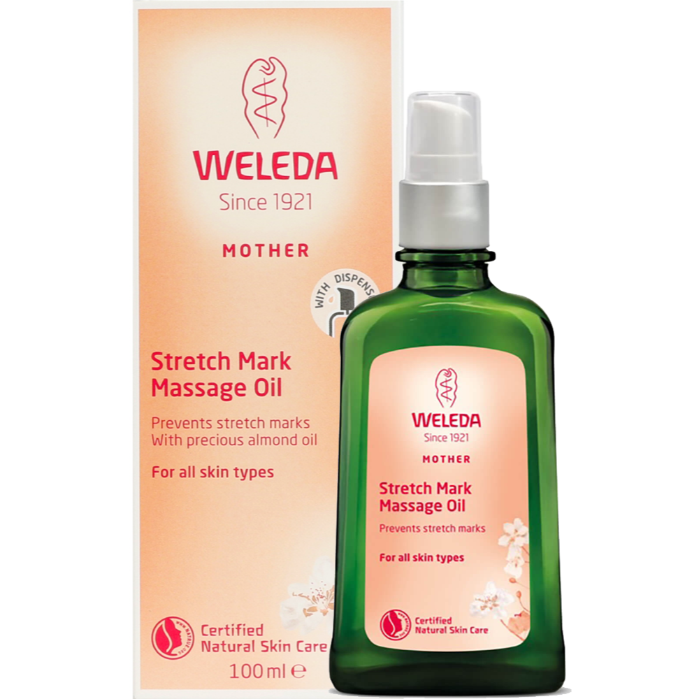 Weleda Stretch Mark Massage Oil --100ml (with dispenser) – Green Wellness  Malaysia