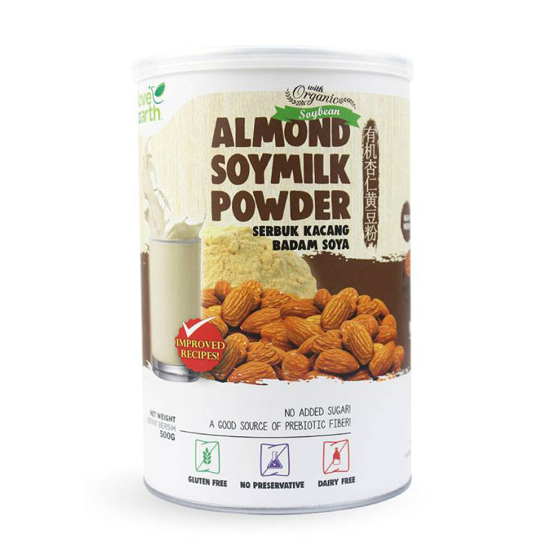almond soymilk powder