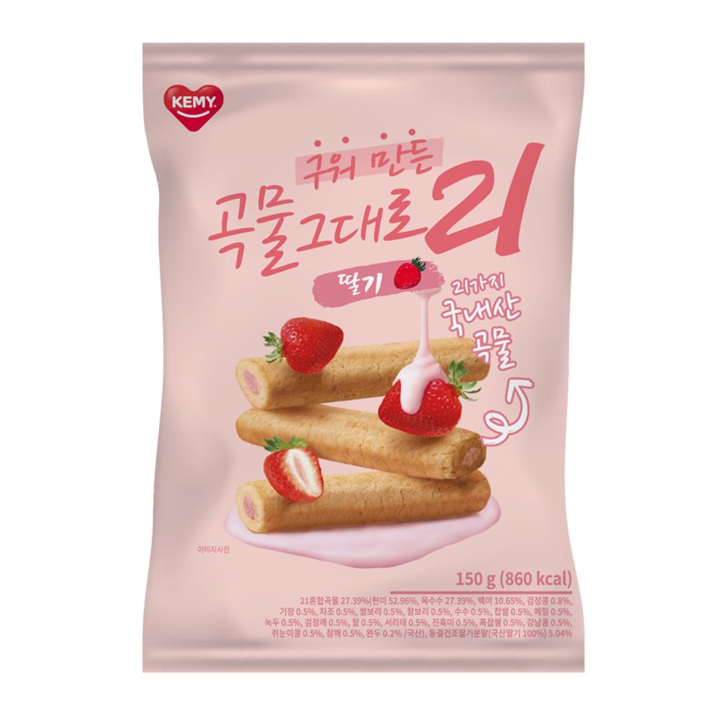 new packaging strawberry 150g