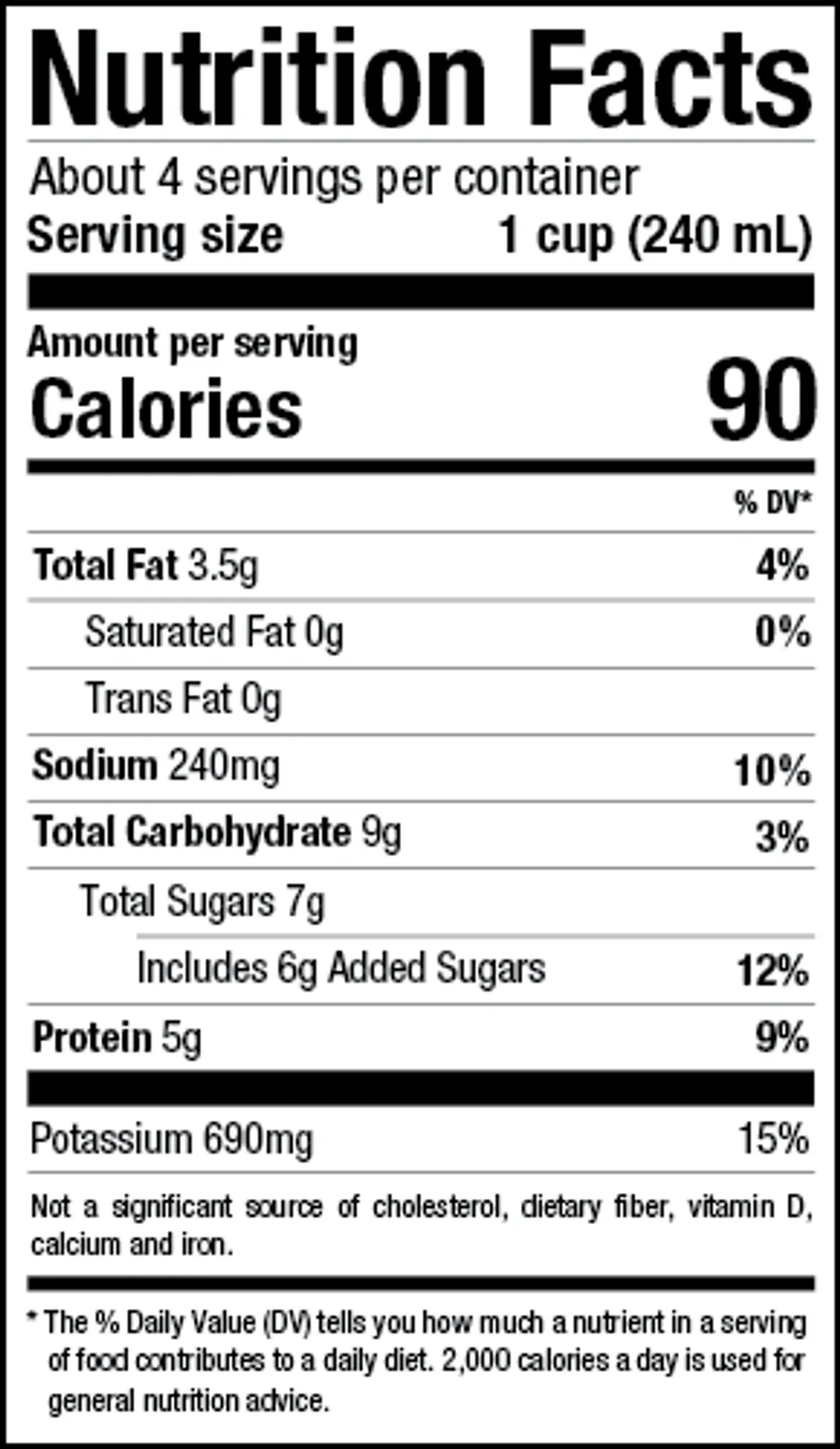 Pacific Foods Barista Series Soy Blenders – Nutrition Fatc