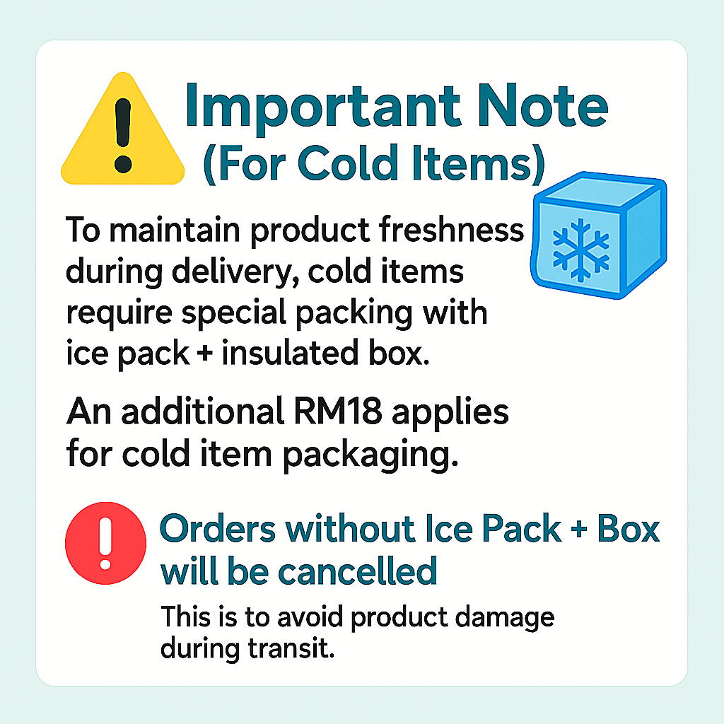 Cold item shopeelazada