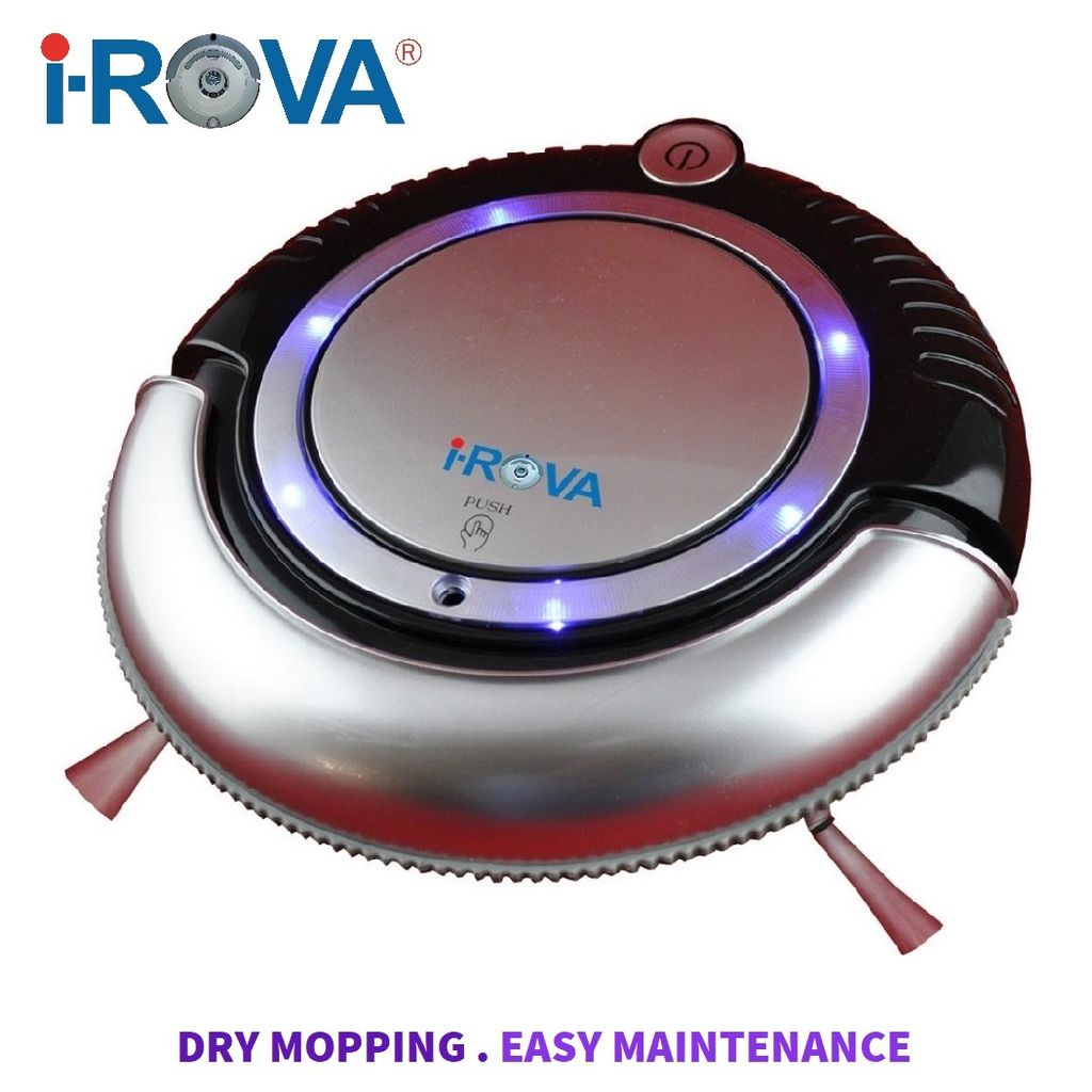 I-ROVA K6L Robot Vacuum Cleaner (Silver/Black) – IROVA INNOVATION SDN BHD  (1054380-T)