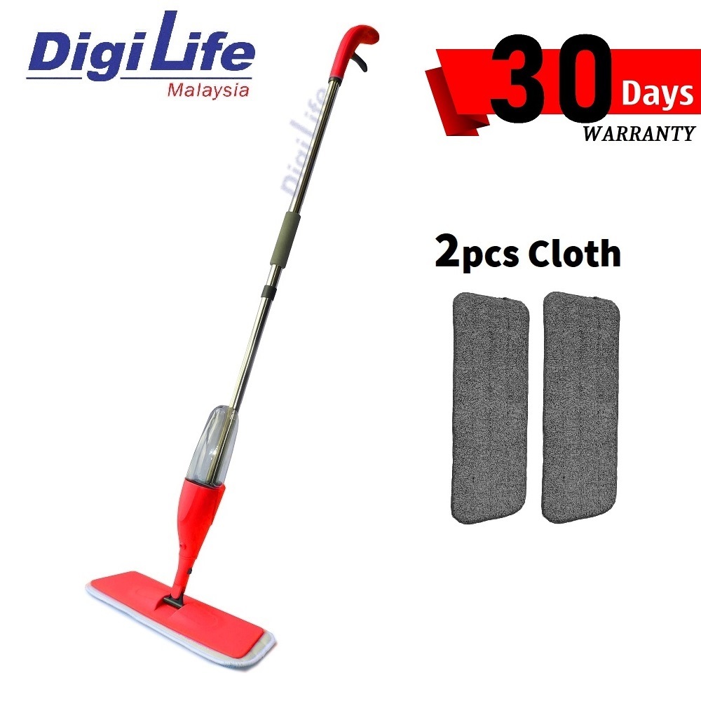 Multifunctional Quick & Easy Spray Mop Stainless Steel Microfiber Floor  Cleaning Mop at Rs 650, Katargam, Surat