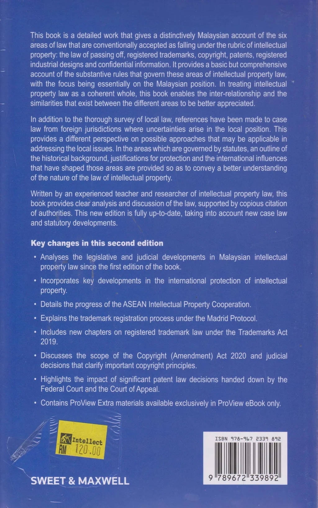 Intellectual Property Law In Malaysia Second Edition Pustaka Mukmin Kl Malaysia S Online Bookstore