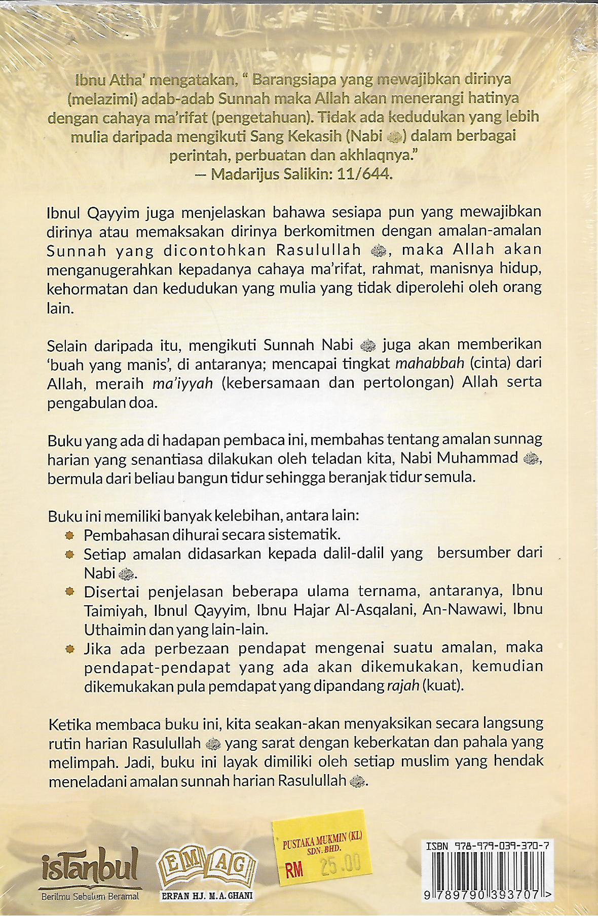 Amalan Sunnah Sehari-hari Rasulullah – Pustaka Mukmin KL - Malaysia's ...