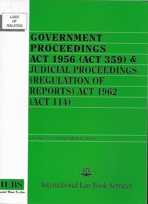 goverment proceeding front cover