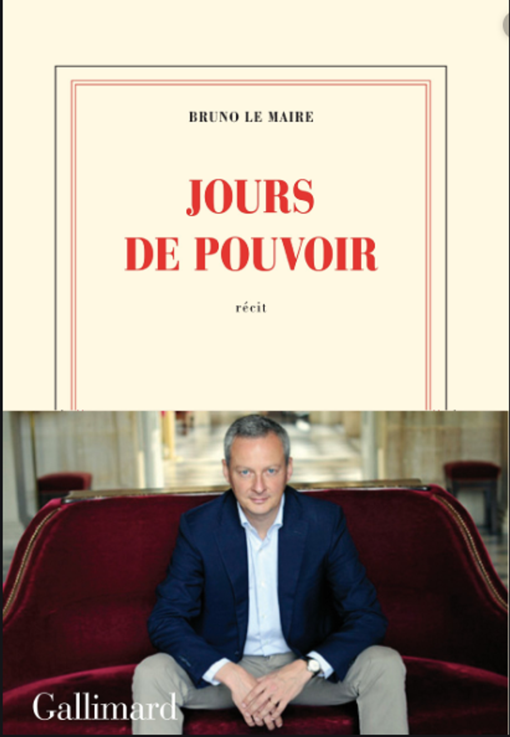 Jours de pouvoir - Bruno Le maire - Grand format - M - 22.png