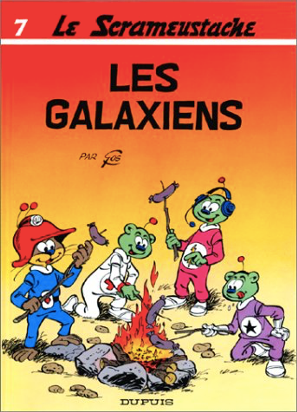 Les Scrameustache Tome 7 Les Galaxiens Par Dupuis BD CT 21