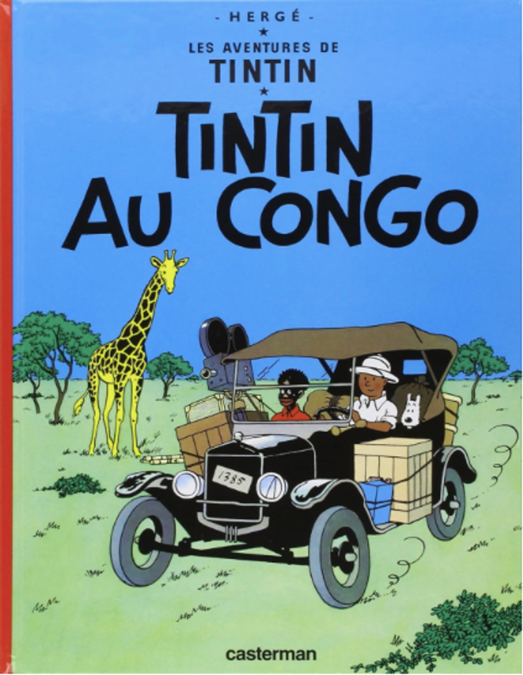 Les aventures de Tintin Tintin au Congo Hergé Casterman BD LA 18