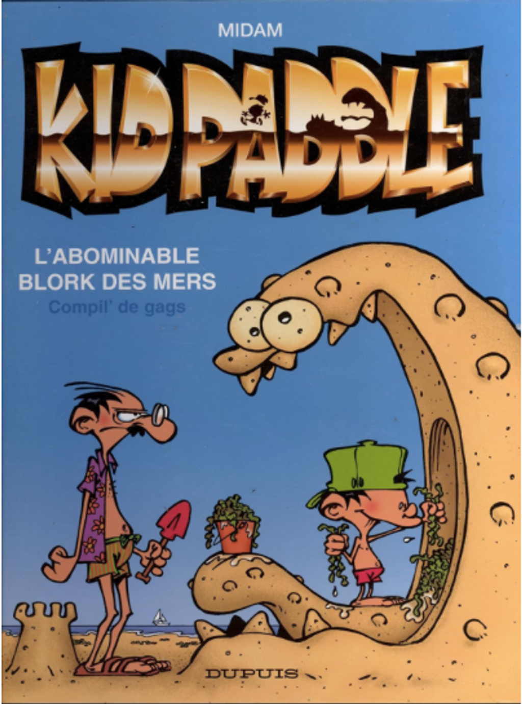 Kid Paddle L'abominable Blork des mers Compil' de gags Midam Dupuis BD M 24
