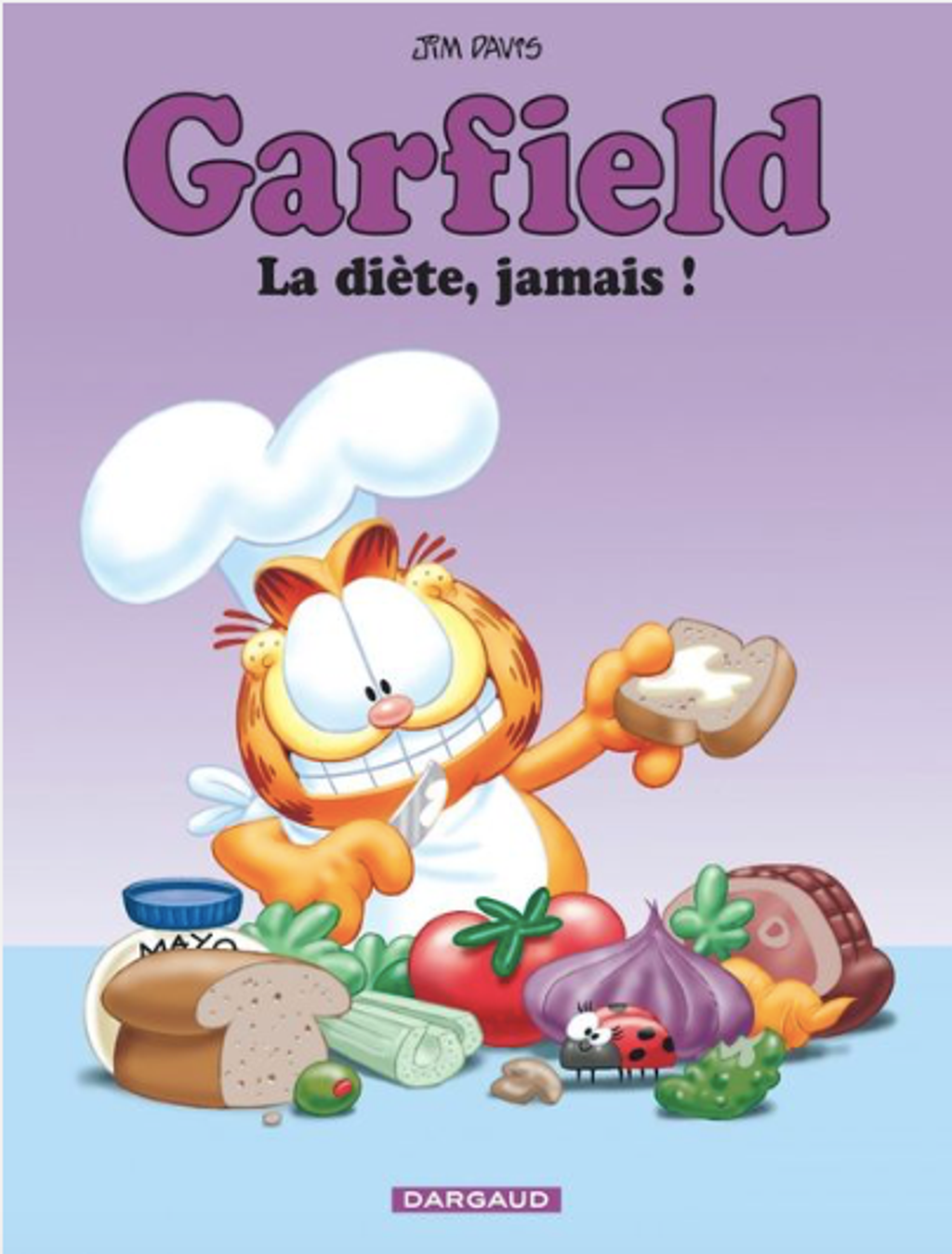 Garfield La diète, jamais! Tome 7 Jim Davis BD M 18