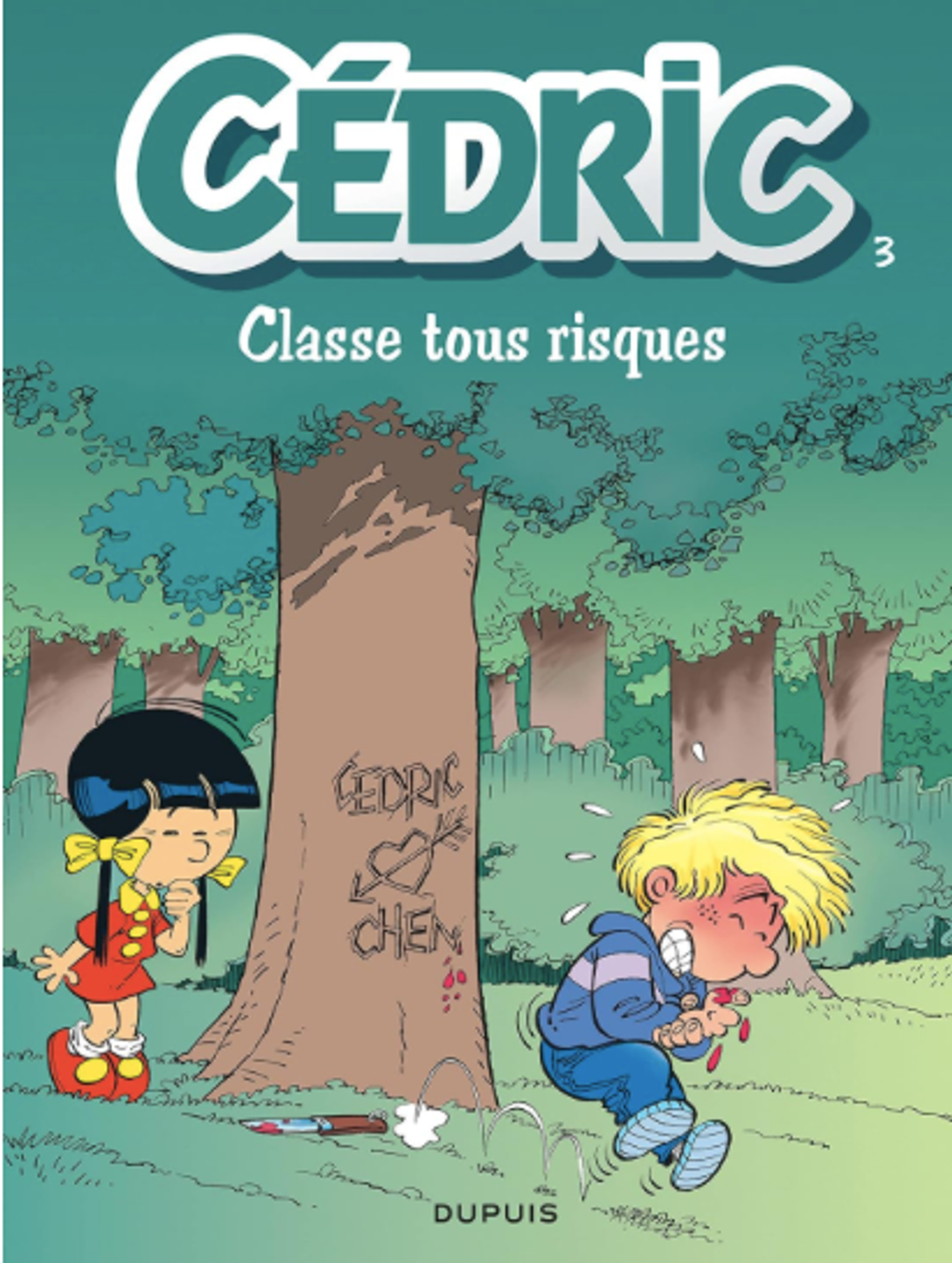 Cédric Tome 3 Classe tous risques Laudec Dupuis BD M 18