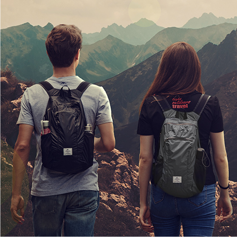 Naturehike NH17A012-B 18L Camping Hiking Backpack Ultralight Waterproof Folding Travel Outdoor Bag