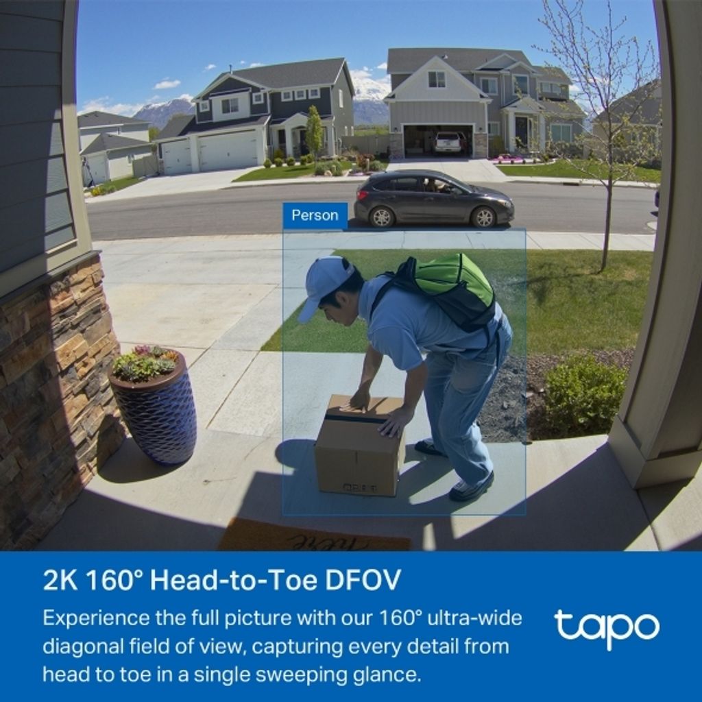 Tapo D210 2K Head-to-Toe DFOV