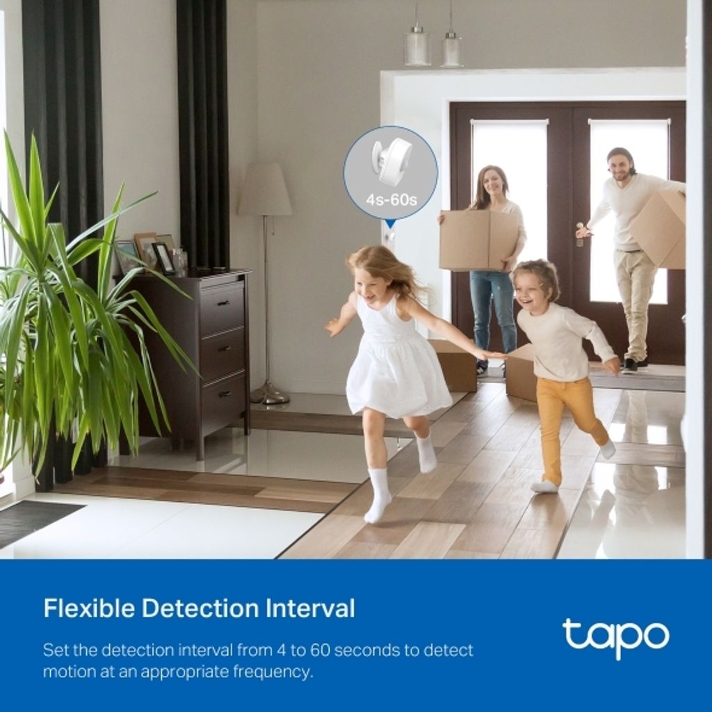 Tapo T100 Flexible Detection Interval