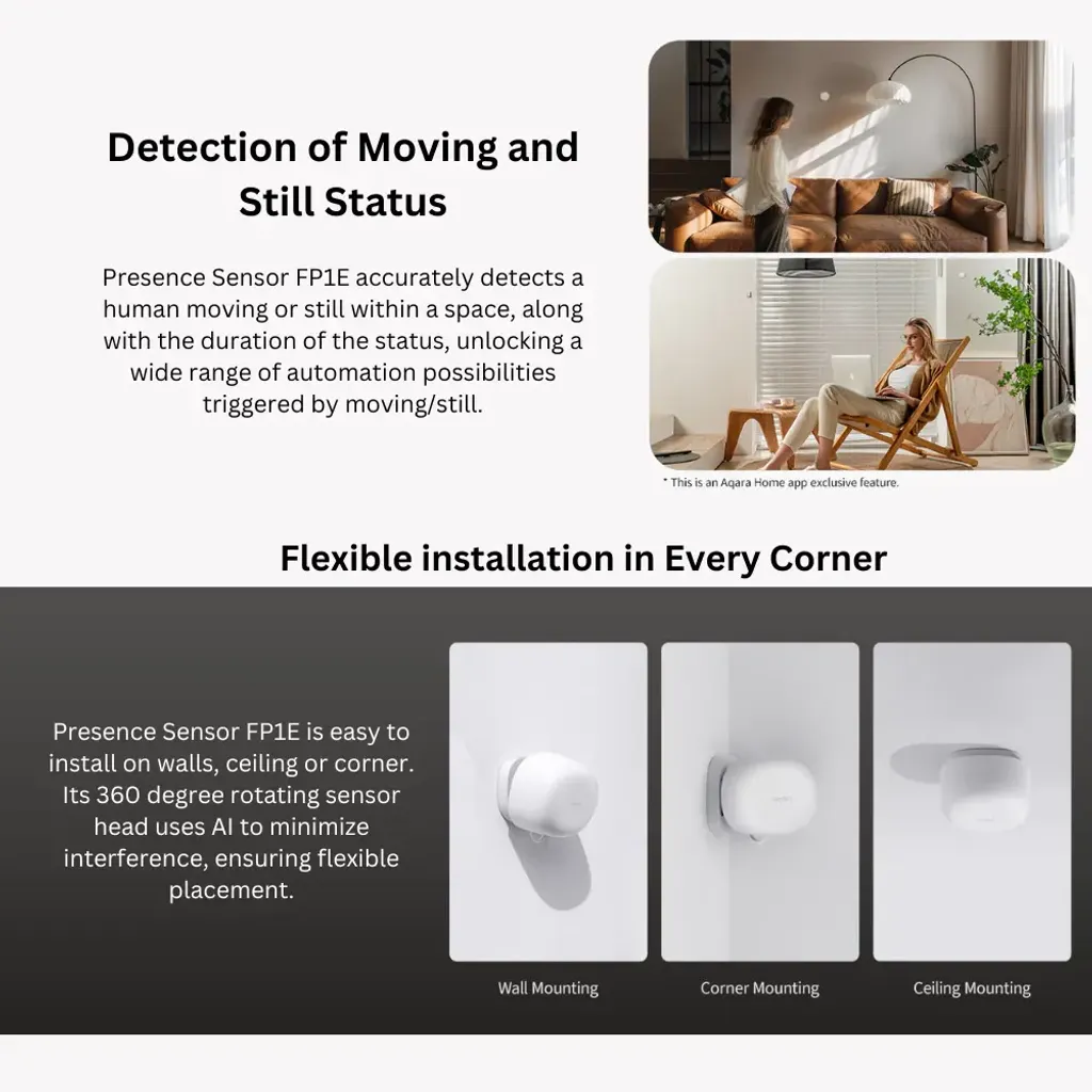 Aqara FP1E Presence Sensor