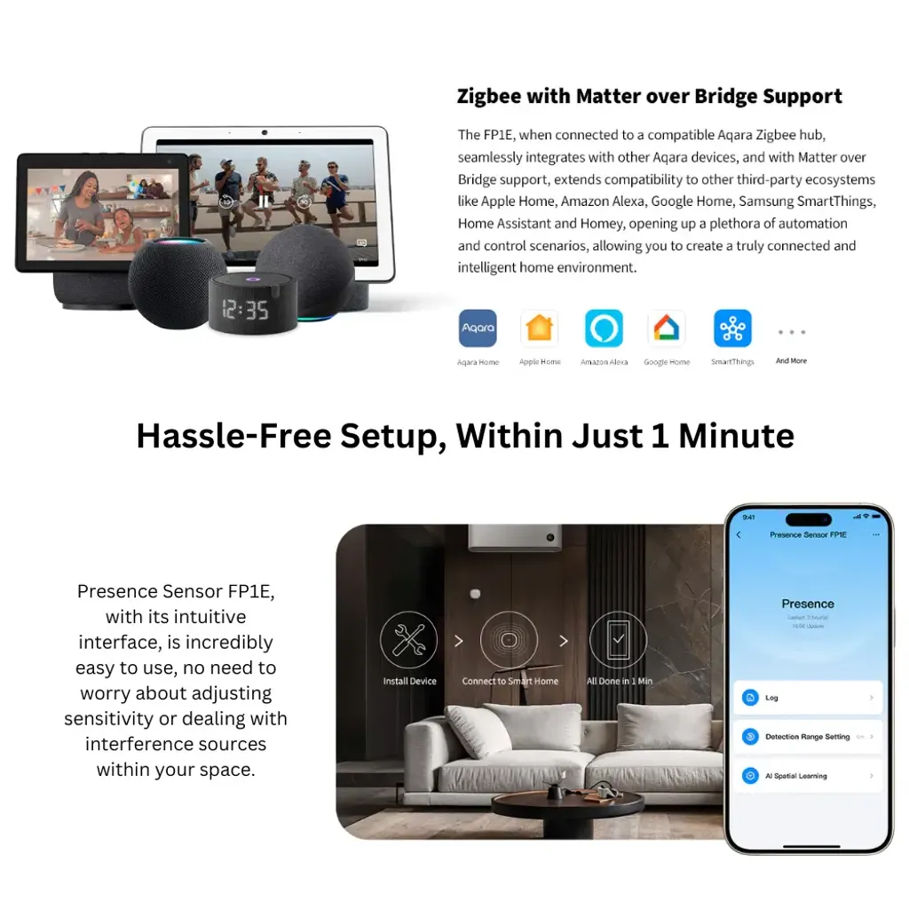 Aqara FP1E Presence Sensor