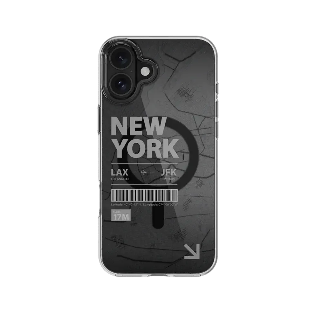 MAGEASY Urban M 3D Patterned Shockproof iPhone 16 Case