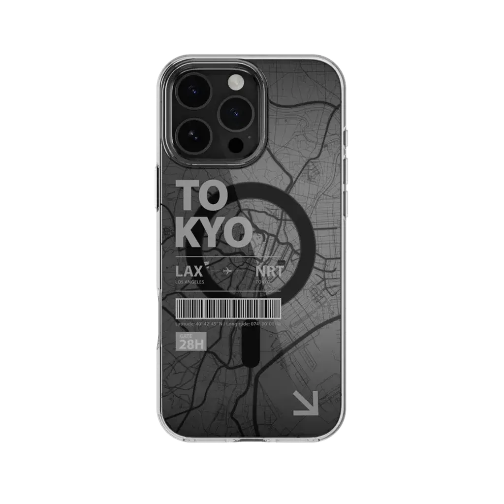 MAGEASY Urban M 3D Patterned Shockproof iPhone 16 Case