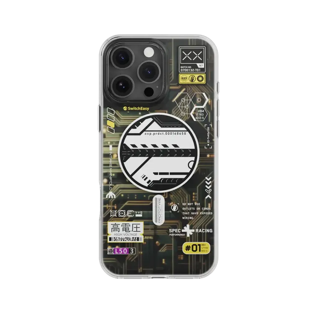 SwitchEasy Artist M 3D Patterned Shockproof iPhone 16 Case