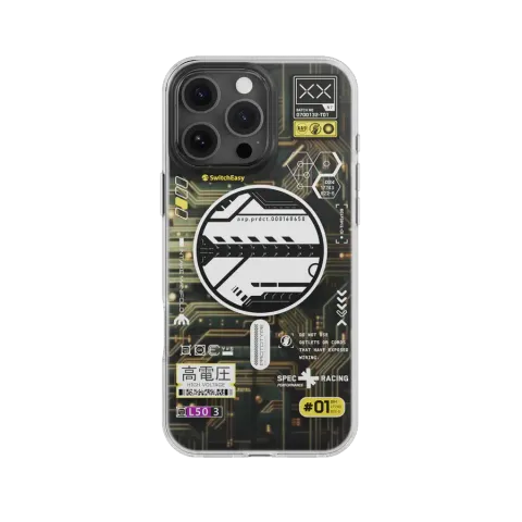 SwitchEasy Artist M 3D Patterned Shockproof iPhone 16 Case