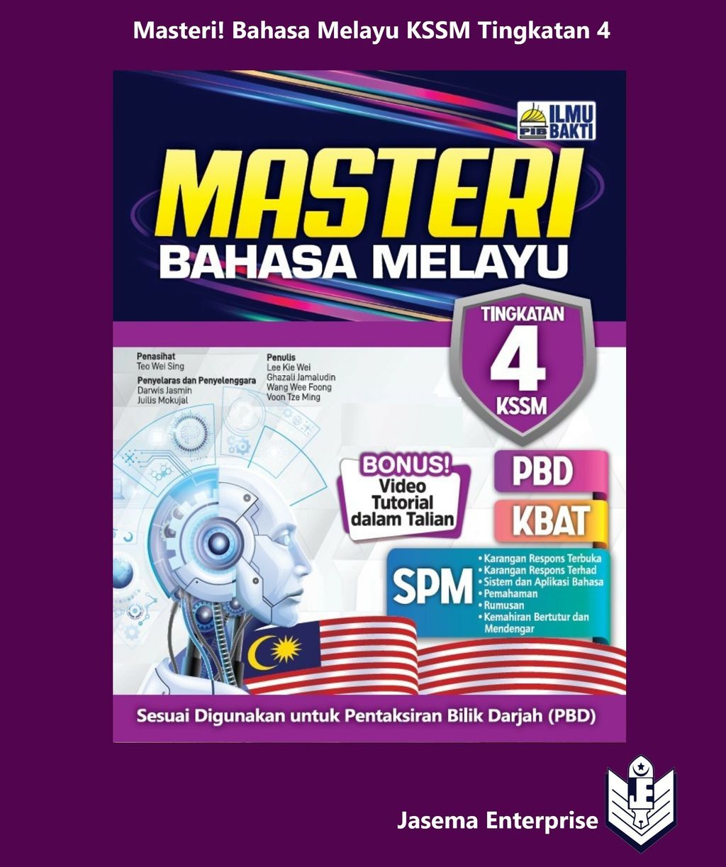 Masteri Bahasa Melayu Tingkatan 4 Kssm Jasema Enterprise