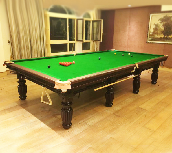 12 ft Feet English Pool Snooker Table Slate Bed Modern Home and Commercial Entertainment Use American Pool Design 2