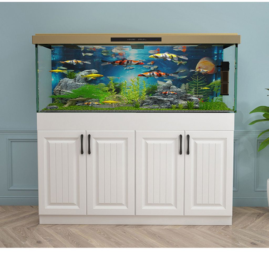 Aquarium Stand Cabinet Terrarium Reptile Fish Tank Solid Wood Furniture  Living Room Ikan Decoration Heavy Duty – Artanis Pylon