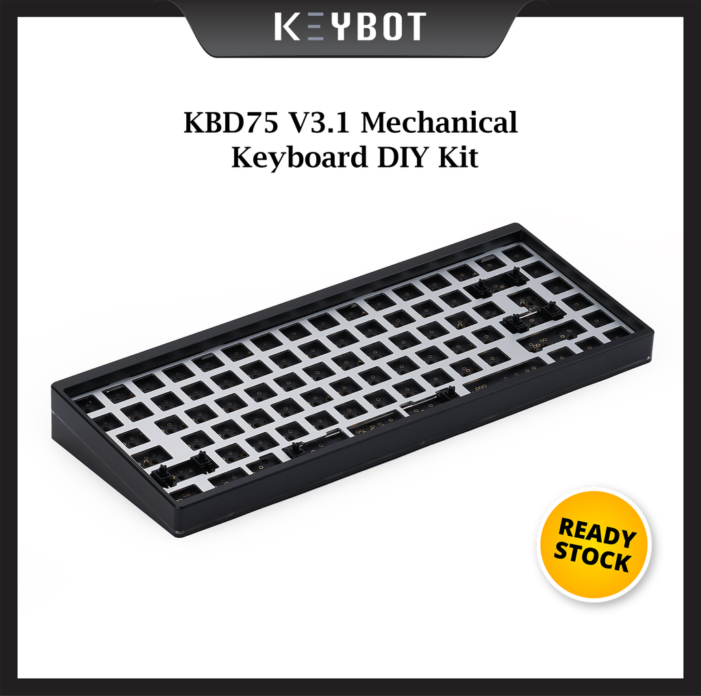 KBD75 V3.1 Mechanical Keyboard DIY KIT (Hot-Swappable) – KEYBOT MY