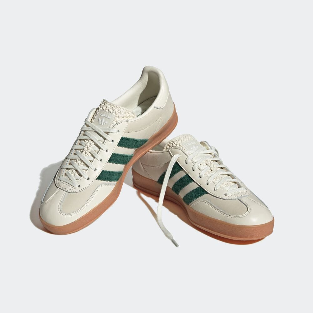 別注款Adidas Originals Gazelle Indoor Emmi 德訓鞋白綠焦糖底