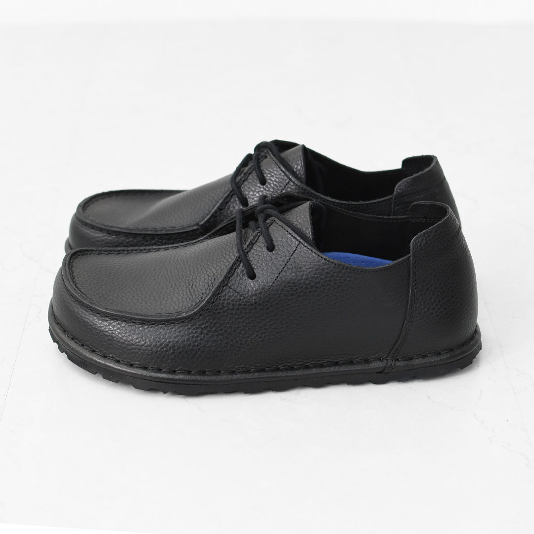 Birkenstock Utti Lace 天然皮革繫帶樂福鞋 側面