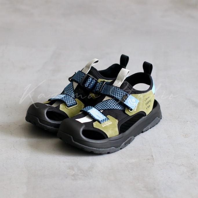 日本限定Converse Camping Supply X Chaos Fishing Club 護趾涼鞋防