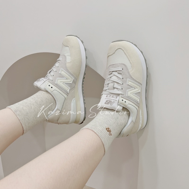 而今 零碼特價】 New Balance 574 燕麥米白色WL574WL2 – Kazima Studio