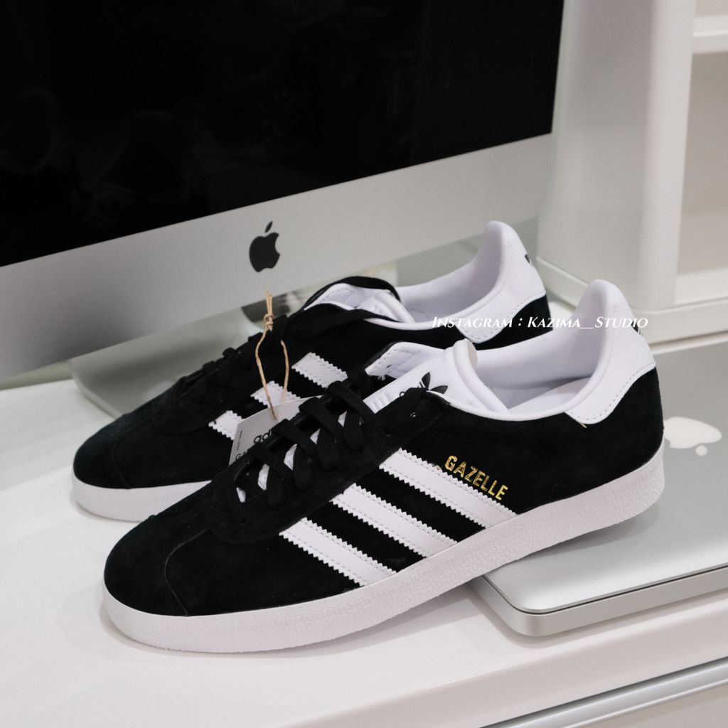 Adidas Originals Gazelle 經典德訓鞋經典款黑白桃紅– Kazima Studio