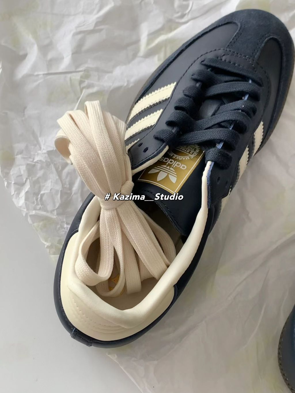 Adidas Originals Samba Og 復古 德訓鞋 深藍 午夜藍 藏青 深藍色 膠底 焦糖底