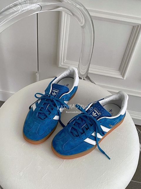 Adidas Originals Gazelle Indoor 藍色膠底– Kazima Studio