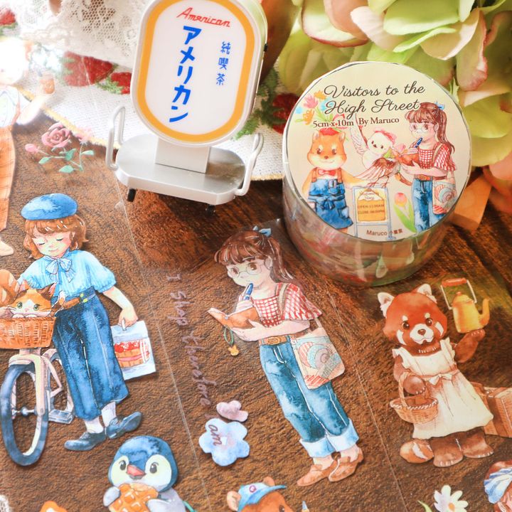 商店街的遊客們01