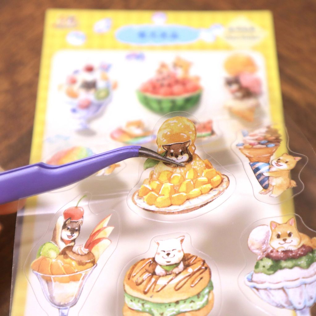 柴犬冰品-貼紙02