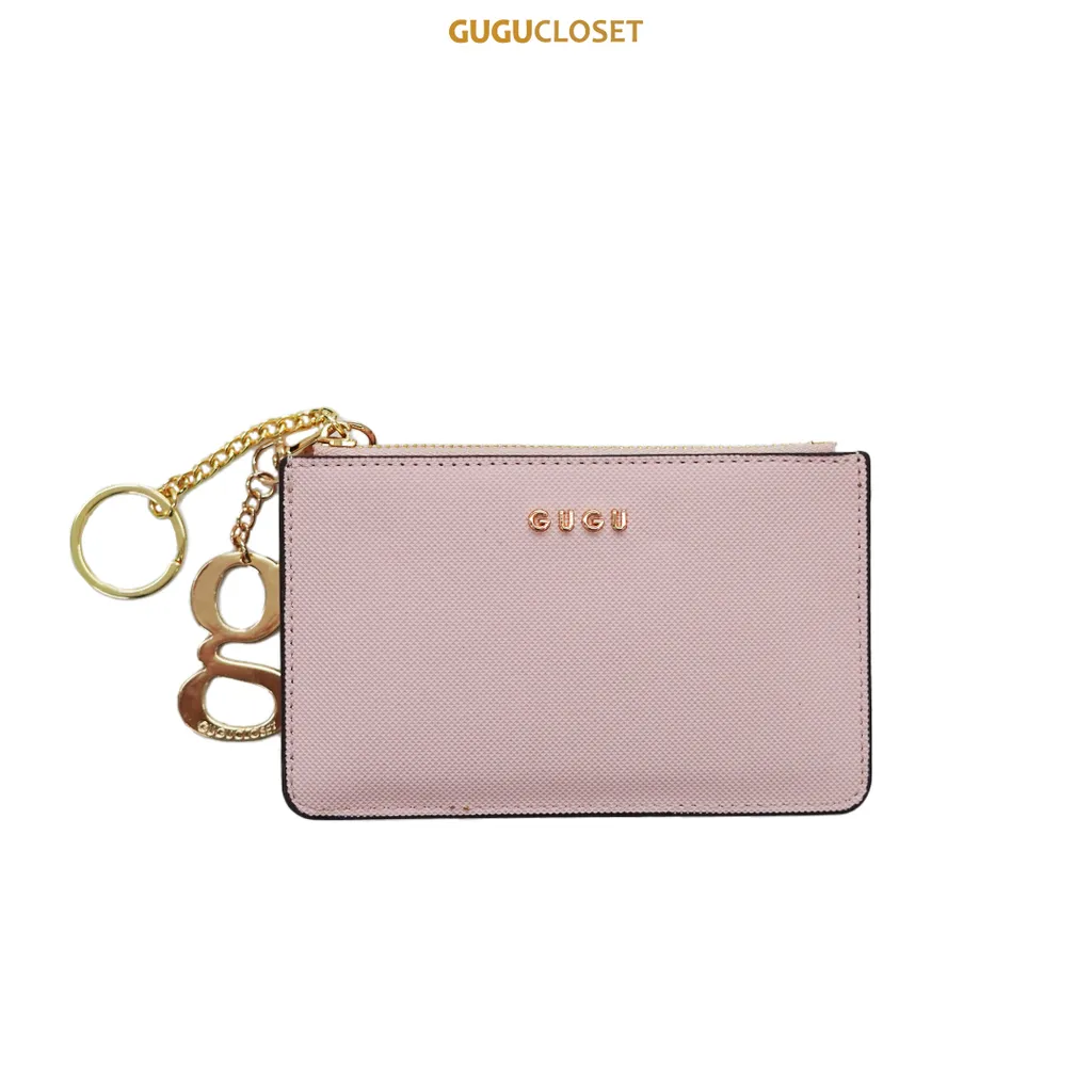 purse soft pink front